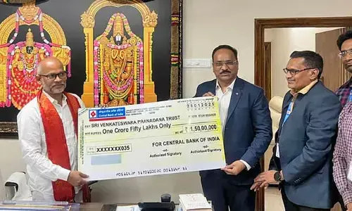 ఎస్వీ ప్రాణదాన ట్రస్టుకు రూ.50 లక్షలు విరాళం
