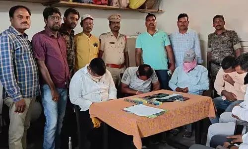 పేకాట స్థావరంపై సీసీఎస్ పోలీసులు దాడి.. ఏడుగురు అరెస్ట్