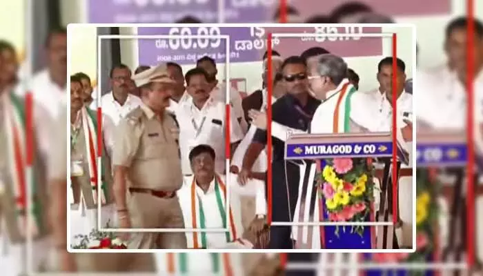 నిండు సభలో అందరూ చూస్తుండగానే పోలీస్ అధికారిపై చెయ్యెత్తిన CM.. వేదిక మీదకు దూసుకొచ్చిన మహిళా నేతలు నిండు సభలో అందరూ చూస్తుండగానే పోలీస్ అధికారిపై చెయ్యెత్తిన CM.. వేదిక మీదకు దూసుకొచ్చిన మహిళా నేతలు