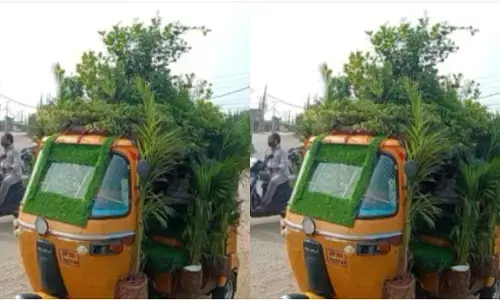 Viral Video: అబ్బా.. ఈ ఆటోడ్రైవర్‌ తెలివి మాములగా లేదుగా.. ఆటోలో ఏసీని మించిన చల్లదనం.. నువ్వు సూపర్ అంకూల్