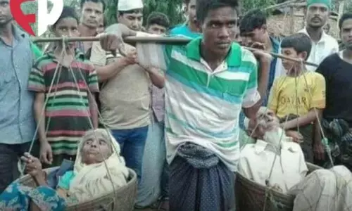 కొడుకు అంటే ఇతడు.. తల్లిదండ్రులను కాపాడుకునేందుకు భుజాలపై మోసుకుంటూ ఏకంగా 160కిమీ నడిచాడు..  ఫొటోస్ వైరల్