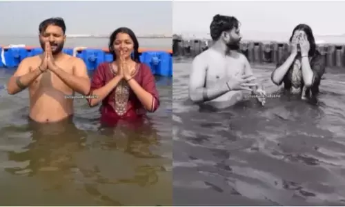 Viral Video: కుంభమేళాలో దరిద్రం పోయిందనుకుంటే ఇలా తగులుకుందేటిరా.. పాపం అమాయకపు భర్త