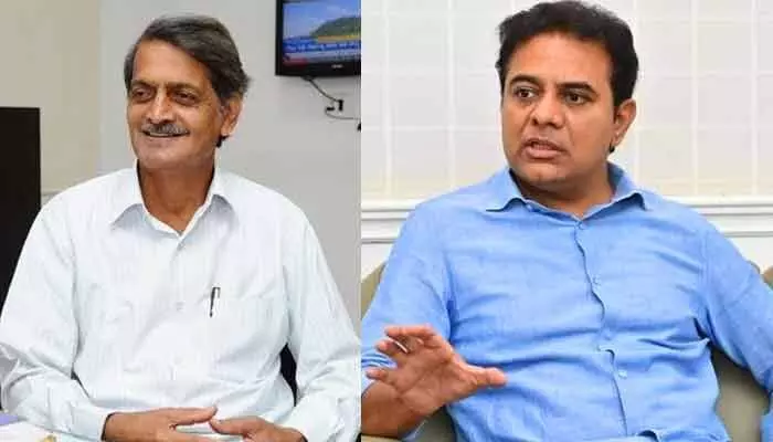 సాగునీటి వాటా కోసం ఆయన పోరాటం స్పూర్తిదాయకం.. కేటీఆర్ కీలక వ్యాఖ్యలు సాగునీటి వాటా కోసం ఆయన పోరాటం స్పూర్తిదాయకం.. కేటీఆర్ కీలక వ్యాఖ్యలు