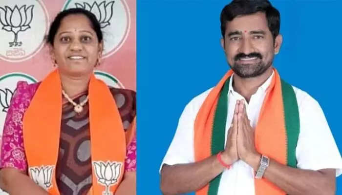 పొట్టుపొట్టు తిట్టుకున్న జిల్లా, మండల బీజేపీ నాయకులు...ఆడియో వైరల్ పొట్టుపొట్టు తిట్టుకున్న జిల్లా, మండల బీజేపీ నాయకులు...ఆడియో వైరల్