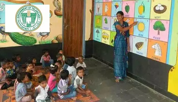 TG Govt:అంగన్వాడీ కేంద్రాలకు వేసవి సెలవులు.. టీచర్లకు ప్రభుత్వం కీలక ఆదేశాలు జారీ! TG Govt:అంగన్వాడీ కేంద్రాలకు వేసవి సెలవులు.. టీచర్లకు ప్రభుత్వం కీలక ఆదేశాలు జారీ!