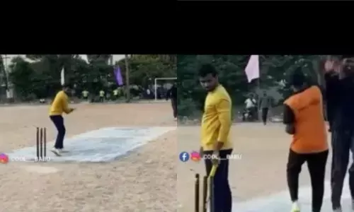 Viral Video: దరిద్రం అంటే ఇదే...ఈ కుర్రాడు ఎలా ఔట్ అయ్యాడో చూస్తే ఐసీసీ కూడా షాక్ అవుతుంది...వీడియో వైరల్