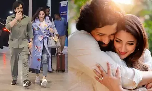 కాబోయే భార్యతో షికారుకు వెళ్తున్న అక్కినేని హీరో.. క్యూట్ పెయిర్ అంటున్న నెటిజన్లు(వీడియో)