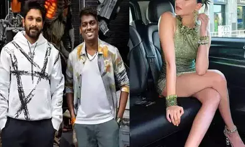 అల్లు అర్జున్-అట్లీ సినిమాలో బాలీవుడ్ బ్యూటీ ఫిక్స్..వామ్మో  ఐరన్ లెగ్ అస్సలు వద్దు అంటున్న నెటిజన్లు