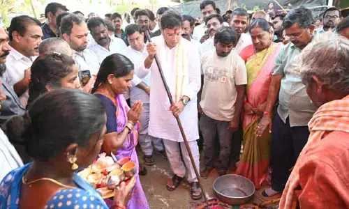 ప్రజా సంక్షేమం కాంగ్రెస్ ప్రభుత్వ లక్ష్యం : మంత్రి శ్రీధర్ బాబు