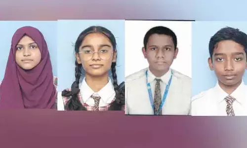 మెరిసిన రెయిన్ బో విద్యార్థులు..