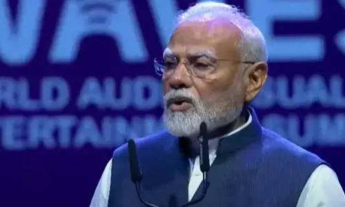 PM Modi: కంటెంట్ క్రియేటర్లకు ప్రధాని మోడీ గుడ్ న్యూస్.. వేవ్స్ సమ్మింట్ లో కీలక పిలుపు