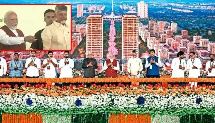 దోపిడీ కోసమే అమరావతి నిర్మాణం: మాజీ మంత్రి సంచలన ఆరోపణలు దోపిడీ కోసమే అమరావతి నిర్మాణం: మాజీ మంత్రి సంచలన ఆరోపణలు