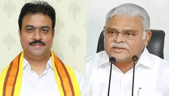 అంబటి ఓర్వలేకపోతున్నారు.. టీడీపీ నేత స్ట్రాంగ్ కౌంటర్ అంబటి ఓర్వలేకపోతున్నారు.. టీడీపీ నేత స్ట్రాంగ్ కౌంటర్