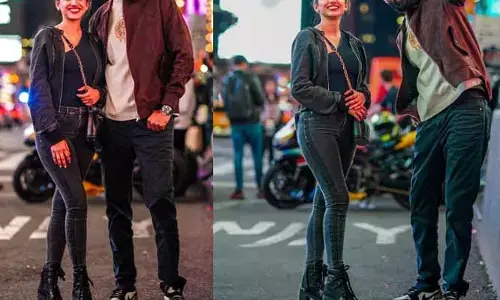 భార్యతో ఎంజాయ్ చేస్తున్న ఫొటోస్ షేర్ చేసిన స్టార్ హీరో.. క్యూట్ కపుల్ అంటూ కామెంట్స్
