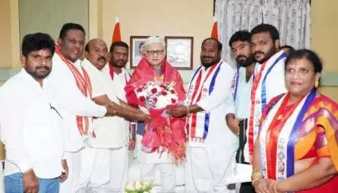 బీసీ పోరుగర్జనలో సీఎం రేవంత్ పాల్గొనడంతోనే కదలిక: జాజుల శ్రీనివాస్ గౌడ్ బీసీ పోరుగర్జనలో సీఎం రేవంత్ పాల్గొనడంతోనే కదలిక: జాజుల శ్రీనివాస్ గౌడ్