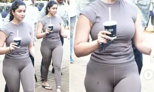 Sara Tendulkar : అలాంటి డ్రెస్‌‌లో తిరుగుతున్న సారా టెండూల్కర్..! వైరలవుతోన్న ఫొటోలు
