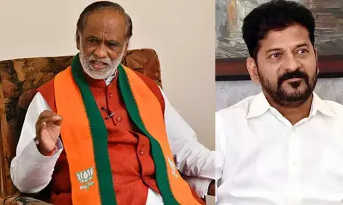 BJP MP Laxman : కుర్చీ కోసం రేవంత్ ఢిల్లీ చుట్టూ : బీజేపీ ఎంపీ లక్ష్మణ్