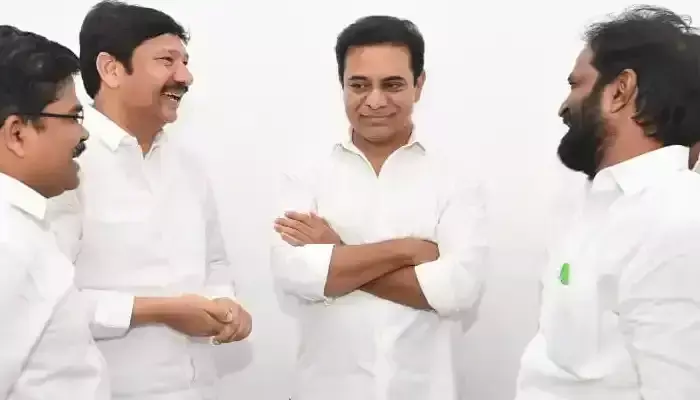 కేటీఆర్ ఇంటికి వైసీపీ మాజీ మంత్రి.. జగనే పంపించాడా ? కేటీఆర్ ఇంటికి వైసీపీ మాజీ మంత్రి.. జగనే పంపించాడా ?