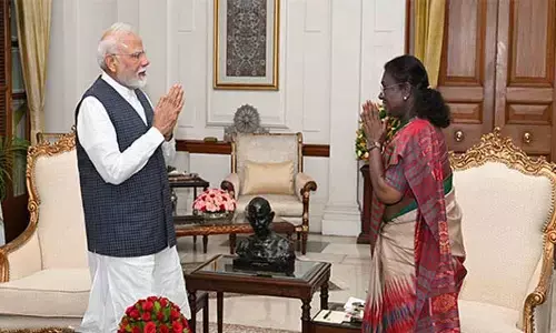 PM Modi: ఆపరేషన్ సిందూర్.. రాష్ట్రపతి ద్రౌపది ముర్ముతో ప్రధాని మోడీ భేటీ