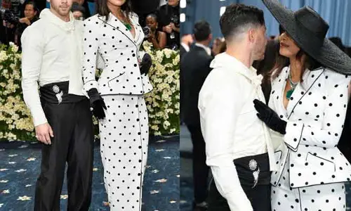 MET GALA 2025: భర్తతో రెడ్ కార్పెట్‌పై స్పెషల్ లుక్‌లో కనిపించిన స్టార్ హీరోయిన్.. తల్లి, కొడుకులా ఉన్నారంటూ దారుణ ట్రోల్స్