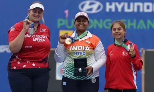 Archery World Cup : మధుర గురి అదిరింది.. ఆర్చరీ వరల్డ్ కప్‌లో స్వర్ణంసహా మూడు పతకాలు కైవసం