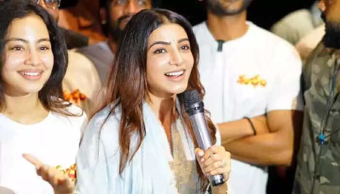 Samantha: ఈ అద్భుతమైన స్పందనకు ధన్యవాదాలు.. సమంత ఇంట్రెస్టింగ్ కామెంట్స్ Samantha: ఈ అద్భుతమైన స్పందనకు ధన్యవాదాలు.. సమంత ఇంట్రెస్టింగ్ కామెంట్స్