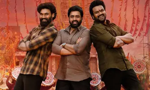 ‘భైరవం’ నుంచి థర్డ్ సింగిల్ డుం డుమారే అవుట్.. డ్యాన్స్‌తో అదరగొట్టిన హీరోస్