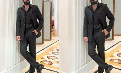 బ్లాక్ సూట్‌లో కిల్లర్ లుక్స్‌తో తగలబెట్టేస్తున్న ఎన్టీఆర్.. లేటెస్ట్ ఫొటోస్ వైరల్