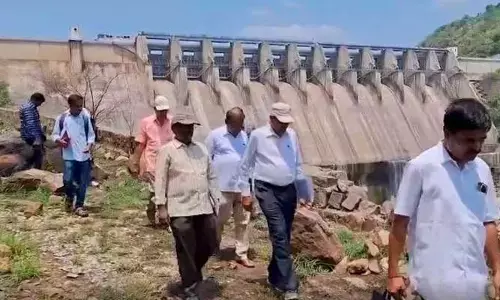 శ్రీశైలంలో సీడీవో బృందం..డ్యామ్‌ను పరిశీలించిన అధికారులు
