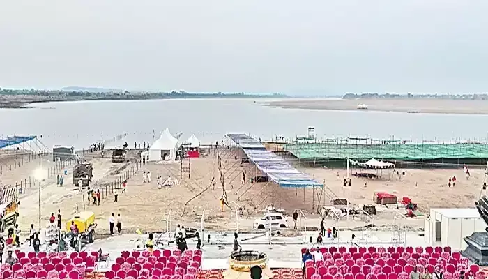Telangana: నేటి నుంచి సరస్వతి నది పుష్కరాలు Telangana: నేటి నుంచి సరస్వతి నది పుష్కరాలు