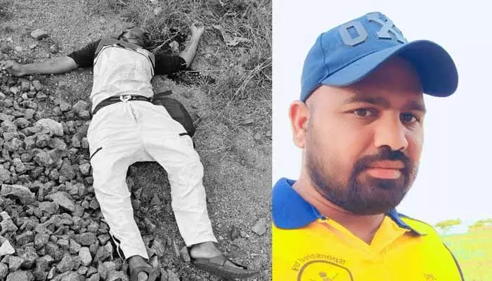 ట్రైన్ ఢీకొని యువకుడు మృతి ట్రైన్ ఢీకొని యువకుడు మృతి
