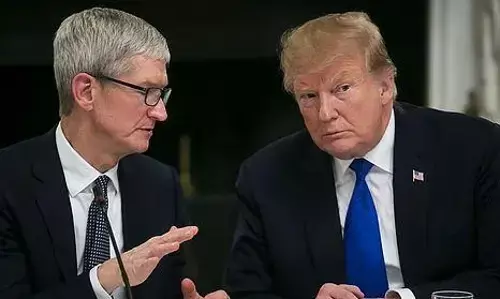 Apple: మరోసారి భారత్‌పై అక్కసు వెళ్లగక్కిన ట్రంప్