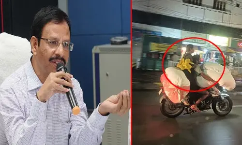పట్టు తప్పితే ప్రాణాలకే ప్రమాదం.. త్వరగా వెళ్లాలనే తాపత్రయం! వీసీ సజ్జనార్ ఆసక్తికర పోస్ట్