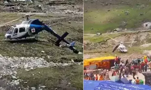Kedarnath: కేదార్‌నాథ్ ఆలయ సమీపంలో విమాన ప్రమాదం
