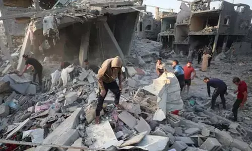 Gaza: గాజాలో భీకర దాడులు.. 146 మంది పాలస్తీనియన్లు మృతి