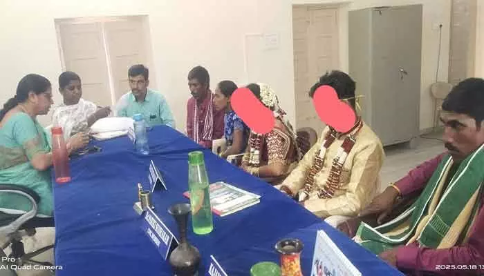 కాసేపట్లో పెళ్లి.. షాకిచ్చిన అధికారులు..! కాసేపట్లో పెళ్లి.. షాకిచ్చిన అధికారులు..!