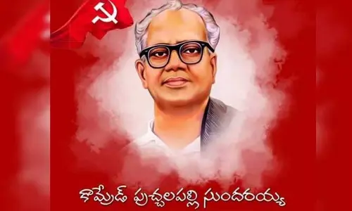 కమ్యూనిస్టు వైతాళికుడు కామ్రేడ్ పుచ్చలపల్లి సుందరయ్య