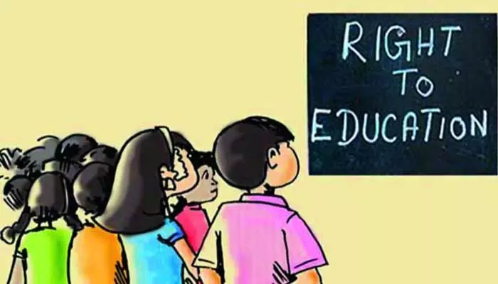 TG News : విద్యాహక్కు చట్టం అమలు చేయలేం : తెలంగాణ ప్రైవేట్ స్కూల్స్ TG News : విద్యాహక్కు చట్టం అమలు చేయలేం : తెలంగాణ ప్రైవేట్ స్కూల్స్
