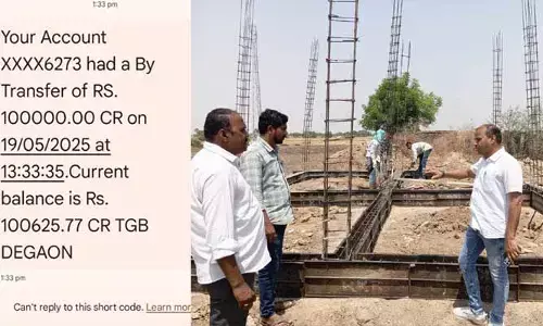 ఇంద్రమ్మ ఇల్లు పథకం కింద మిర్ధపల్లిలో తొలి విడత నిధుల విడుదల