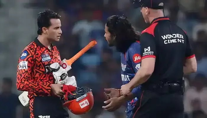 అభిషేక్, దిగ్వేష్ మధ్య గొడవ.. తాట తీస్తామంటూ SRH వార్నింగ్