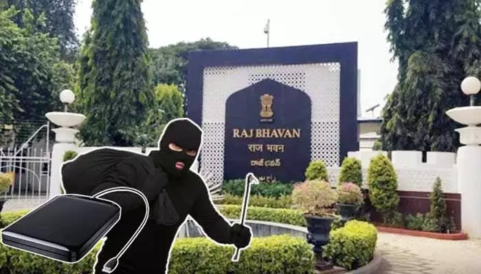 రాష్ట్రంలో మరో సంచలనం.. తెలంగాణ రాజ్భవన్లో చోరీ రాష్ట్రంలో మరో సంచలనం.. తెలంగాణ రాజ్భవన్లో చోరీ
