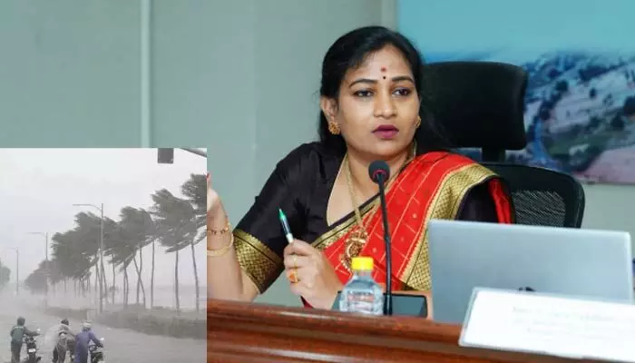 రాష్ట్రానికి భారీ వర్ష సూచన.. అధికారులకు హోంమంత్రి అనిత కీలక ఆదేశాలు రాష్ట్రానికి భారీ వర్ష సూచన.. అధికారులకు హోంమంత్రి అనిత కీలక ఆదేశాలు