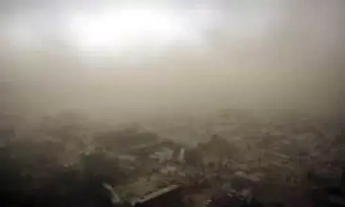 Dust Storm : ఢిల్లీలో ధూళి తుఫాన్ బీభత్సం.. విమాన రాకపోకలు బంద్