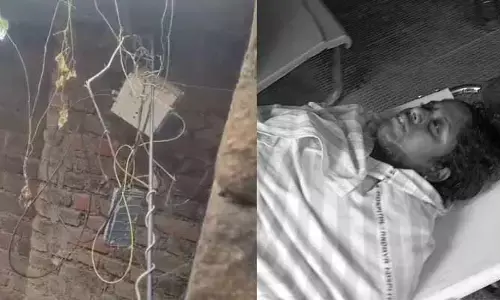 డిష్ కేబుల్ కి విద్యుత్ సరఫరా విద్యుత్ షాక్ తగిలి మహిళ మృతి