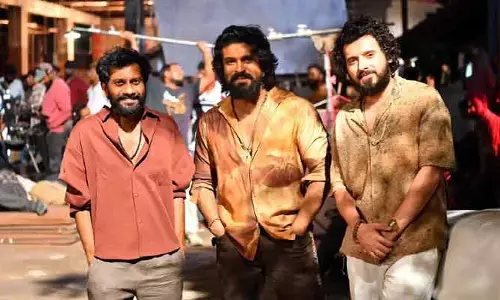 Ram Charan: ‘పెద్ది’ నుంచి వర్కింగ్ స్టిల్స్ రిలీజ్.. ఆకట్టుకుంటోన్న రామ్ చరణ్ లుక్
