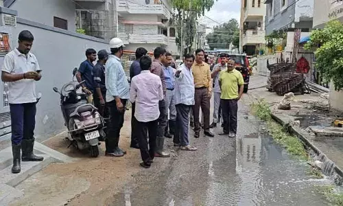 మారుతీన‌గ‌ర్‌లో వ‌రదకు పరిష్కారం చూపిన హైడ్రా