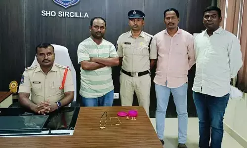 చోరీ కేసు ఛేదించిన సిరిసిల్ల పోలీసులు.. వ్యక్తి అరెస్టు, రిమాండ్ కు తరలింపు