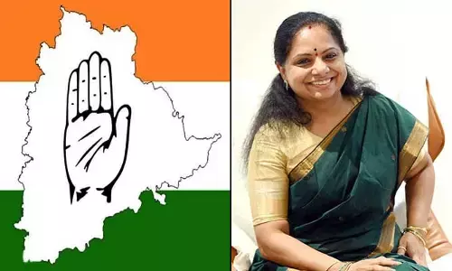 తెలంగాణ కాంగ్రెస్ అధ్యక్షురాలిగా కల్వకుంట్ల కవిత.. MP సంచలన వ్యాఖ్యలు