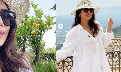 ఇటాలియన్ విహారయాత్రలో ఎంజాయ్ చేస్తోన్న ప్రముఖ నటి..ఎద-థైస్ అందాలతో కాకరేపుతోందిగా!