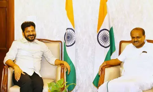 హైదరాబాద్‌కు 800 EV బస్సులు కేటాయించండి.. కుమారస్వామికి CM రేవంత్ రిక్వెస్ట్